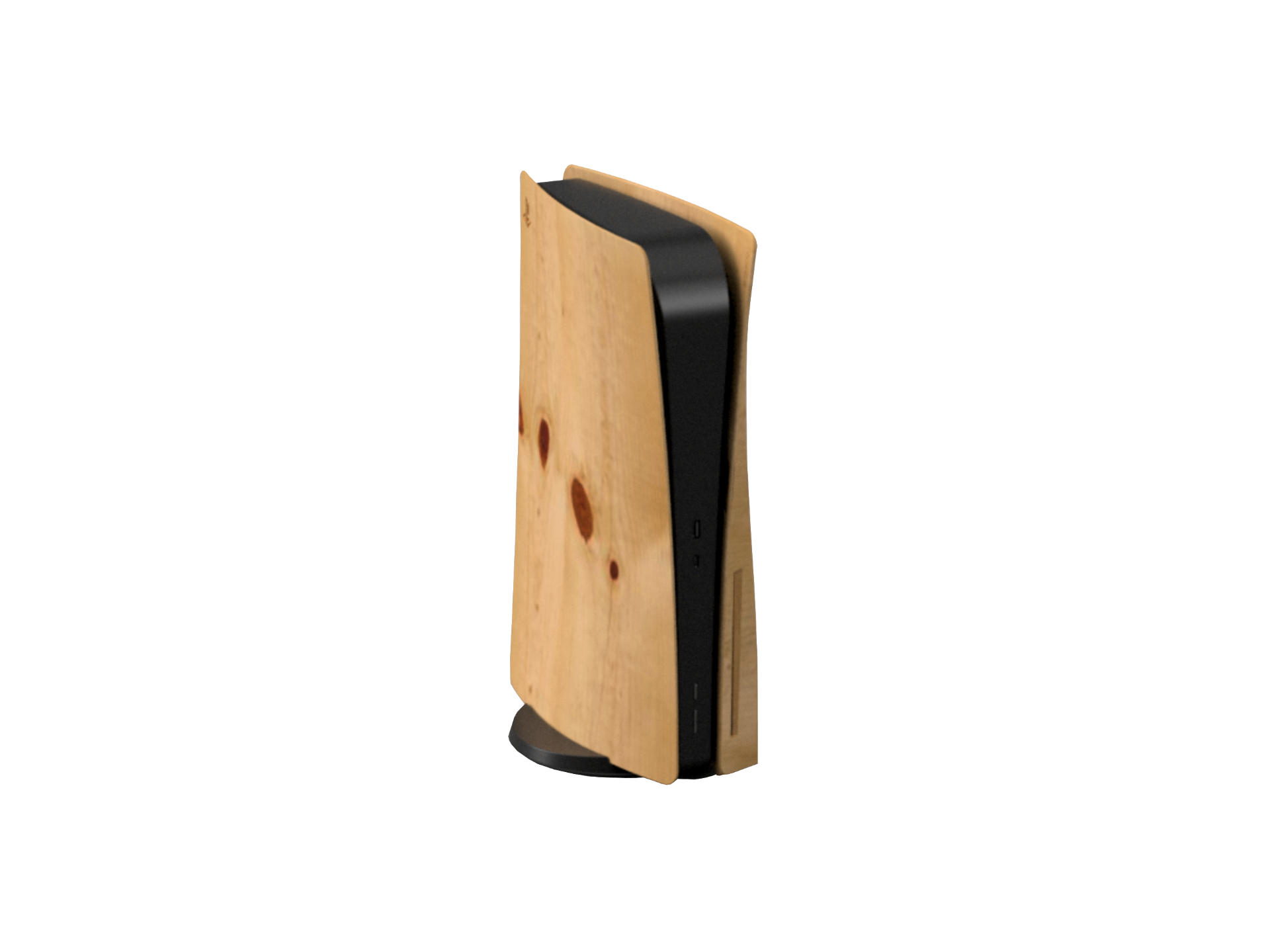 CAD model developed in SolidWorks and Fusion 360 of the Sony PlayStation 5.